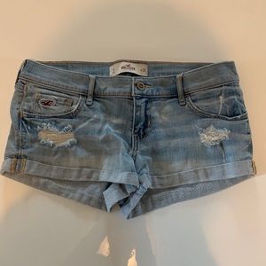 Stretch Low Rise Denim Short